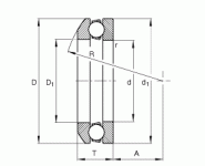 Подшипники 53306