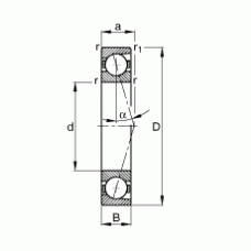 Подшипники B7028-C-T-P4S-UL Подшипники B7028-C-T-P4S-UL