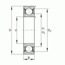 Подшипники 6008-2Z Подшипники 6008-2Z